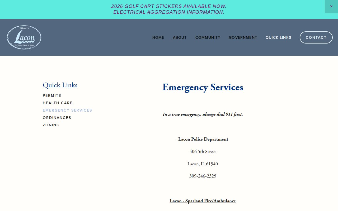 Lacon Illinois police and Marshall County sheriff booking-record contacts